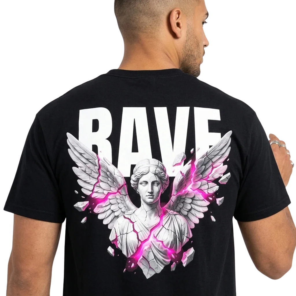 Rave Angel Heavy Cotton T-Shirt