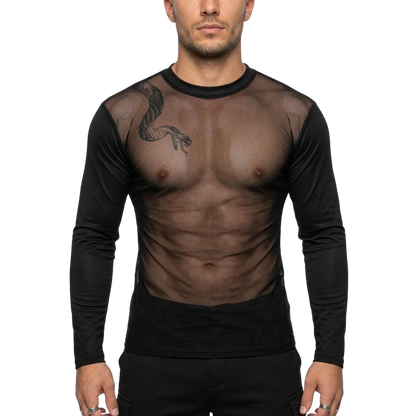 Sheer Vibe Langarmshirt für Raves