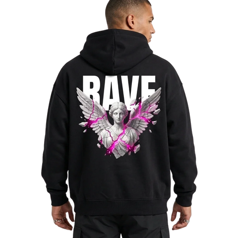Rave Angel Oversize Hoodie