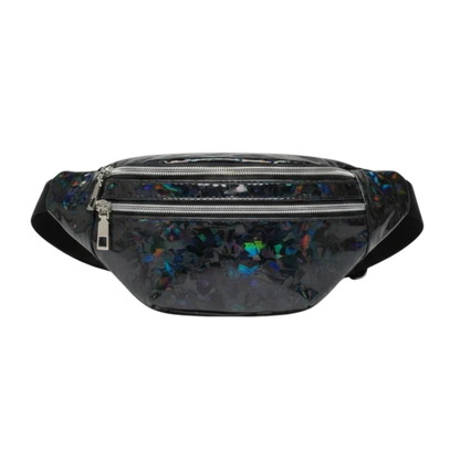 Holographic Techno Bauchtasche