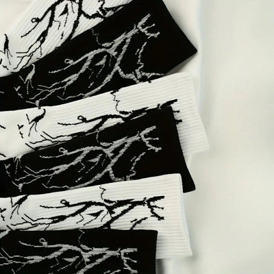 Electric Vibe Socks – Blitz Socken für deinen Techno-Style