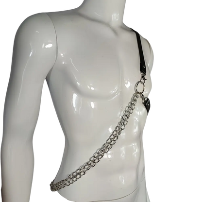 Chain Warrior Männer Harness – Stylischer Ketten-Look