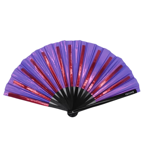 Cosmic Wave – PVC XXL Rave Fächer