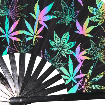 Mary Jane Magic - Reflektiver XXL Rave-Fächer