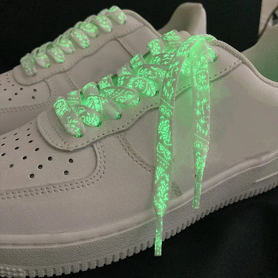 Neon Musterzauber - Leuchtende Schnürsenkel