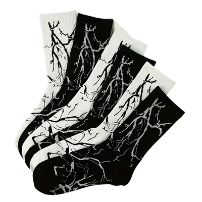 Electric Vibe Socks – Blitz Socken für deinen Techno-Style