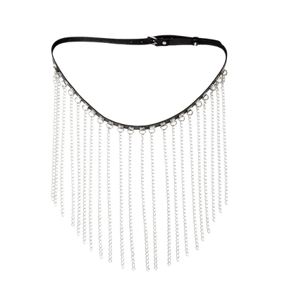 Techno Fringe Belt – Ketten-Hüftgürtel für Festival-Style