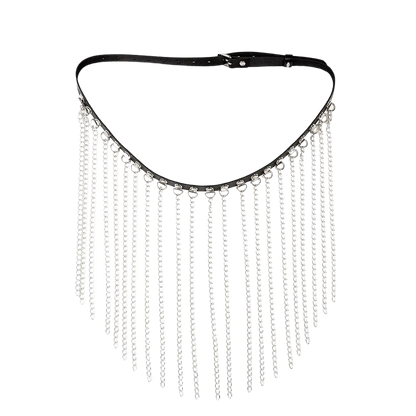 Techno Fringe Belt – Ketten-Hüftgürtel für Festival-Style