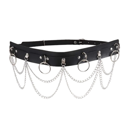 Techno Chain Belt – Vielseitiger Ketten-Gürtel für Raves und Festivals