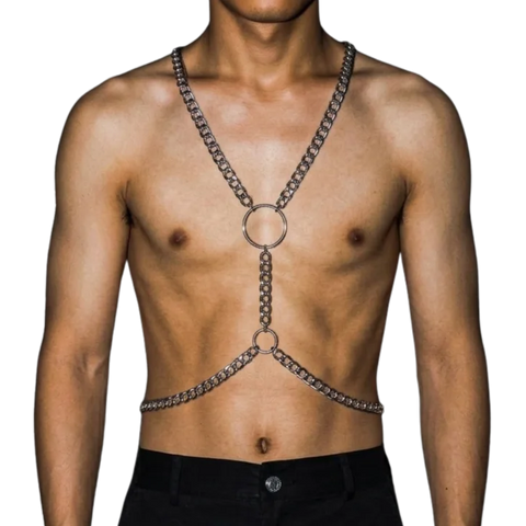 MetroPunk Brustkorb Body Chain