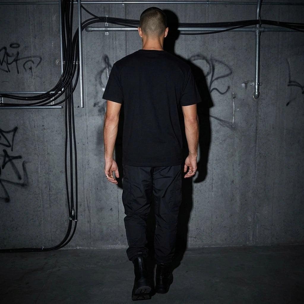 RAVE ON Techno T-Shirt - Rückansicht | Techno Essentials