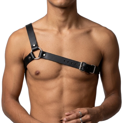 Techno Single Strap Männer-Harness - Produkt-Nahaufnahme | Techno Essentials